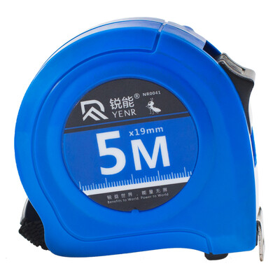 

RAYENR Tape measure 5M Steel tape measure Box ruler Telescopic ruler Meter ruler Metric ruler Tape measurement tool NR0041