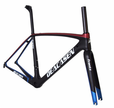 

Deacasen 2018 New Top Sales T1000 Color Gold Racing Full Carbon Road Frame Bsa68Bb30Pf30 Carbon Frameset Weave Ud Glossy