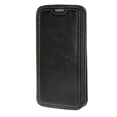 

MOONCASE Premium PU Flip Leather Wallet Card Pouch Back чехол для Cover Samsung Galaxy S6 Edge чёрный