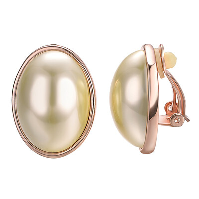 

Yoursfs Clip Earring Round Simulated Pearl Earrings no Pierced Clip on Earrings for Girls