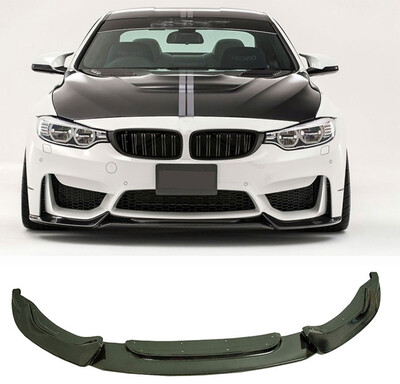 

V Style Carbon fiber Front Bumper Lip Fit For BMW F8X M3 M4 B265
