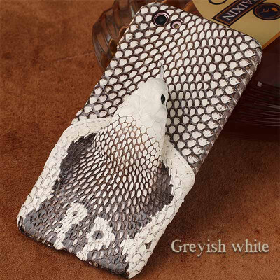 

Genuine Leather Phone Case For Vivo X9s Plus Case Snake Head Back Cover For X20 Plus Case