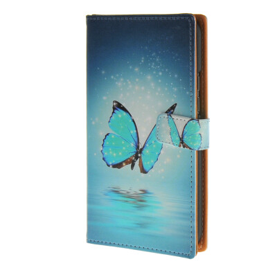 

MOONCASE чехол для HTC One M9 Pattern series Leather Flip Wallet Card Slot Stand Back Cover