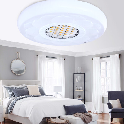 

Meite LED Ceiling Light Bedroom Living Room Ceiling Lighting Lotus (24W) MT-LED24WXJ