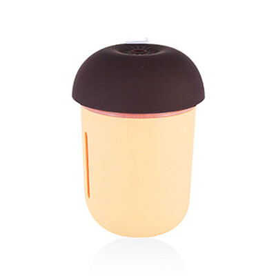 

TOMNEW 3 in 1 Mini Cool Mist Humidifier 200ML Auto Shut Off Portable Air Diffuser with USB Fan&LED Light for Home Office Car