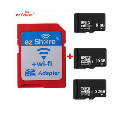 

Ezshare High Speed ​​Wireless WIFI WLAN SD Card Adapter Micro ez share SD card to SD Wifi Adapter 8gb 16gb 32gb TF card