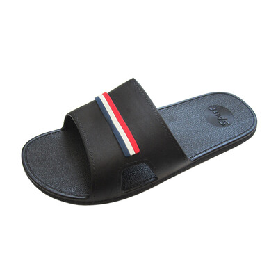 

Suarte simple wild couple home bathroom slippers mens indoor non-slip plastic sandals&slippers summer 4041 yards light gray