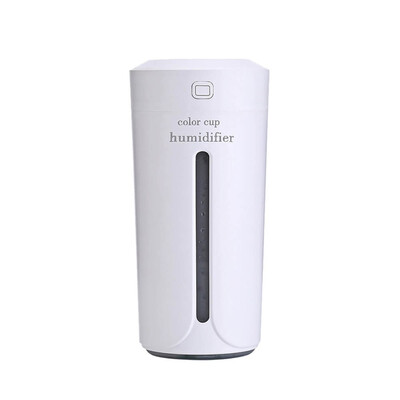 

TOMNEW 230ML Cool Mist Humidifier USB Mini Portable Ultrasonic Two Gears Air Diffuser Freshener with LED Night Light in Home Car