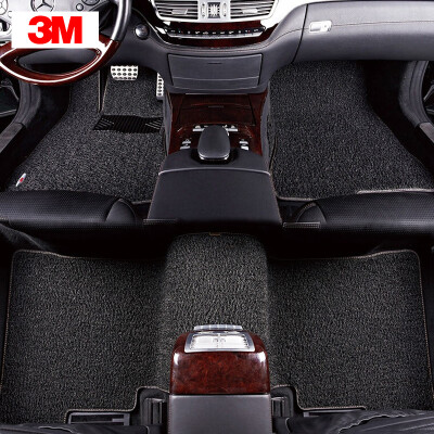 

3M wire circle car mat Fu Ruisi foot pad static enjoy series black