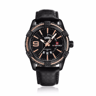 

Fashion Causal Men Watches Quartz Male Watch 3ATM Water-resistant Luminous Wristwatch Calendar Time Display