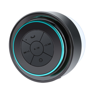 

TOPROAD IPX5 Waterproof Bluetooth Speaker Wireless Stereo MP3 Player Mini Speakers with Suction Cup Built in Microphone for Camp