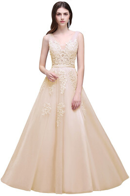 

New Arrival 2018 Simple Wedding Dress White Ivory Applique Tulle Cheap Wedding Dresses Gown