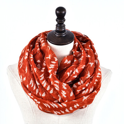 

JeouLy Infinity Scarves Women White Bird дамский шарф осенний шаль кольцо трубка шарф женский круг