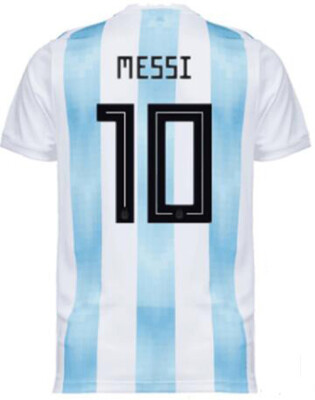 

Thailand World cup 2018 Argentina Soccer Jerseys camisa de futebol MESSI Jersey DYBALA HIGUAIN DI MARIA ICARDI Football kit soccer