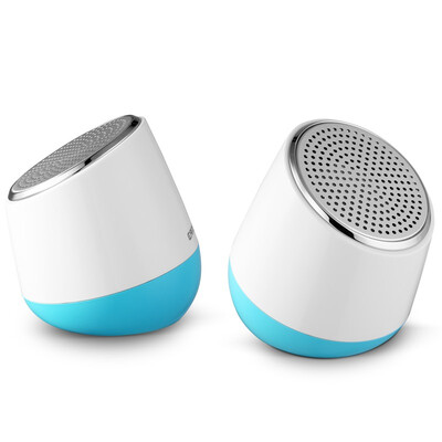 

Yalan Shi EARISE AL-101 commemorative edition notebook speaker computer small sound blue&white