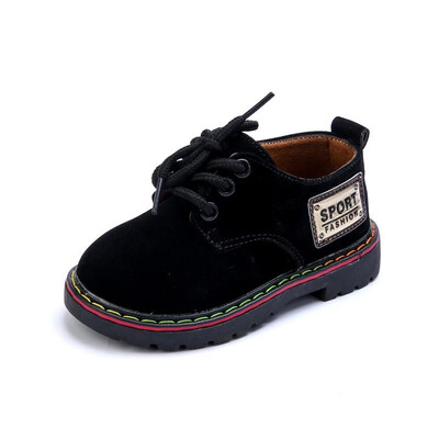 

Comfy kids new arrivals child baby leather shoes soft bottom fashion size 21-25 baby toddler shoes boys leather flat with shoes