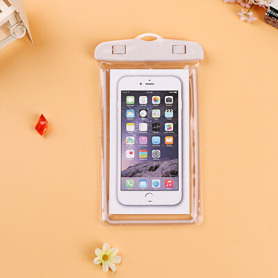 

New Fashion Universal Waterproof Phone Pouch For Apple iphone 3 3G 3GS 4 4S 5 5C 5S SE Swimming Transparent Bag Luminous Case