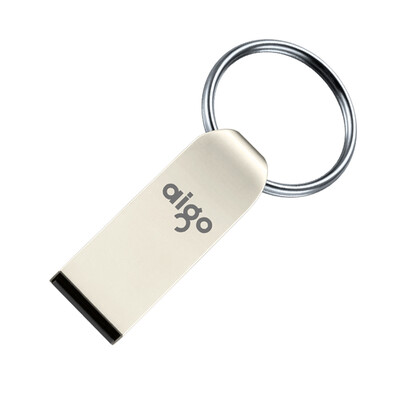 

Aigo 64GB USB20 U disk U268 mini silver metal car U disk