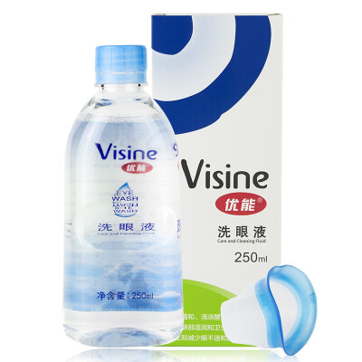 

Excellent Visine Eye Wash 250ml Relieve Eye Fatigue Eye Wash Clean Eye Care Cleansing Eye Makeup Remover