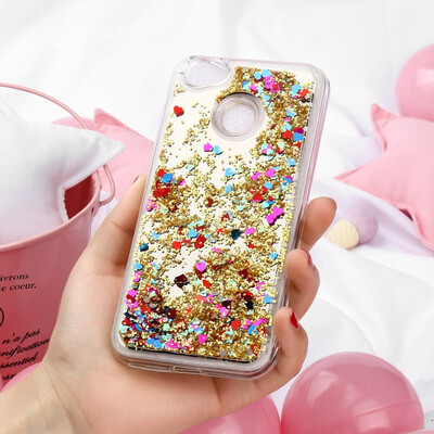 

Akabeila Cover for ZTE Blade A6 Case Soft Mirror Dynamic Glitter Phone Protector Cover Shell Bag