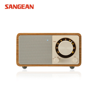 

SANGEAN MOZART PURE Mozart Mini Wood Bluetooth Wireless Speaker Audio Radio