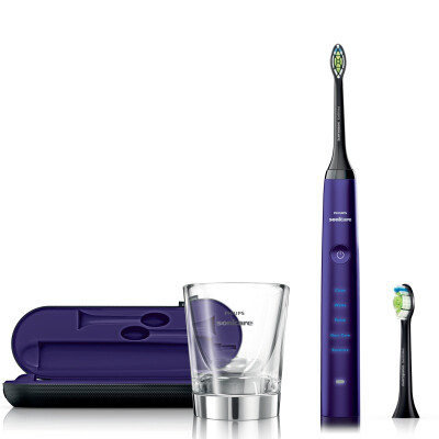 

Philips PHILIPS electric toothbrush HX9372 04 diamond bright white type charging adult acoustic shock charm purple diamond