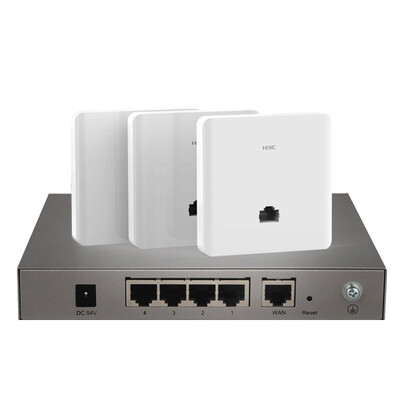 

H3C H2 Wireless AP Panel wifi Embedded Wall Smart Center Hotel Socket Family Wireless Set