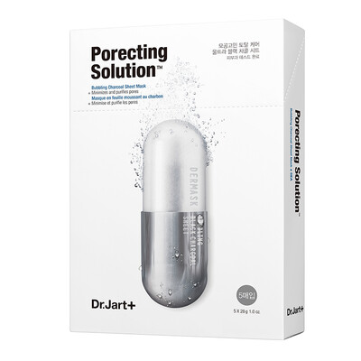 

Korea Ti Jiating DrJart pore balance bubble black mask 28g5 tablets box bubble mask clean pore balance grease imported