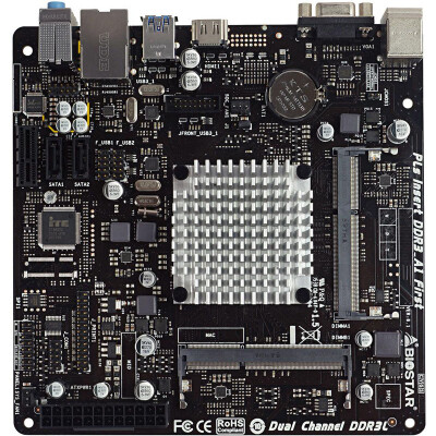 

Biostar BIOSTAR J3160NH motherboard integrates Celeron 224G quad-core processor requires DDR3L notebook memory