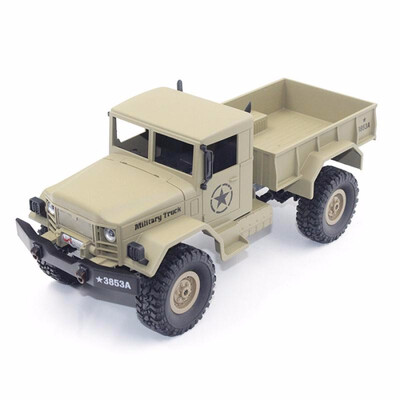 

HENG LONG 3853A 116 Mini Off-road RC Military Truck RTF with Four-wheel Drive