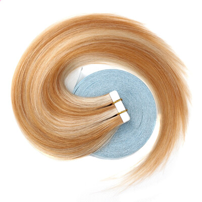 

BHF Hair Tape Hair Extension 100 Remy Human European Double Drawn Invisible Pu Skin Weft 16"-22" 40GSet 20Pcs