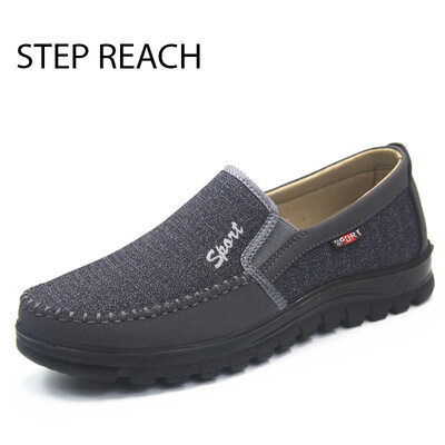 

Men shoes Loafers Slip On Breathable Flat Low Cut Anti Skid Casual Shoes