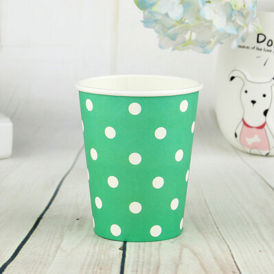

FANLUS Creative Princess Friendship Birthday Party Paper Cups Disposable Tableware 6pcs Multi Color Party Supplies