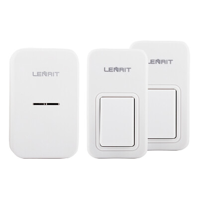 

Jingdong supermarket] Long Ruit (Lenrit) self-generating wireless home doorbell LR-3508 without battery smart old pager