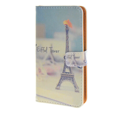 

MOONCASE Case for Huawei Ascend Y360 Premium PU Leather Flip Wallet Style and Kickstand Design Case Cover / a06