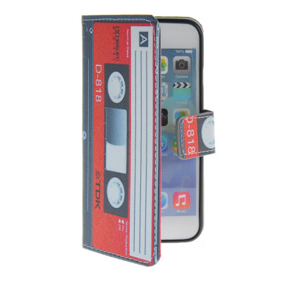 

MOONCASE Pattern Style Leather Side Flip Wallet Card Slot Pouch Stand Shell Back Case Cover For Apple iPhone 6 Plus