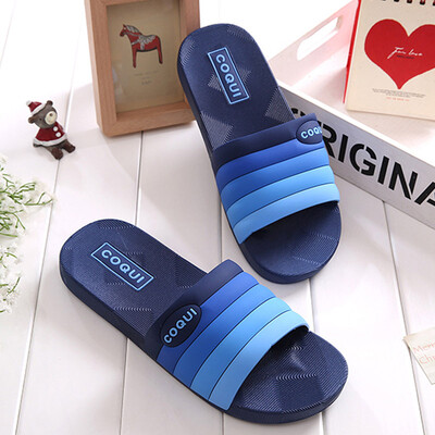 

Jingdong supermarket cool coqui bathroom slippers couple slippers gradient color home cool slippers purple 38 yards LJ85492