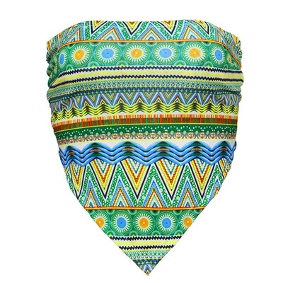 

2018 hot European&American New Retro Pattern Sexy Bra Underwear Wrapped Chest Strap Wild clothes