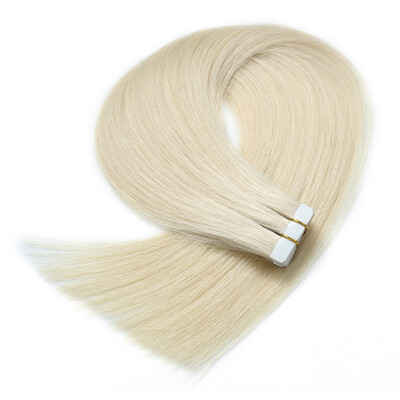 

Bhf Hair Tape Human Hair Extension 100 Brazilian Virgin Remy 7A Straight Mix Pu Tape Hair P10613 20PcsPack 40GPack