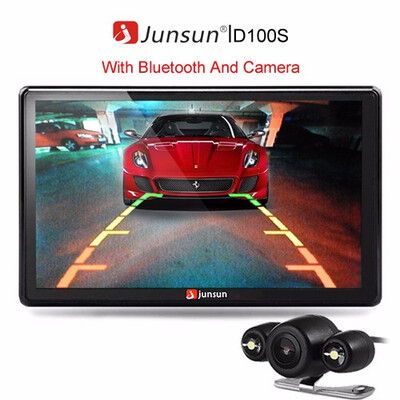 

Junsun 7 inch HD Car GPS Navigation FM Bluetooth AVIN Map Free Upgrade Navitel Europe Sat nav Truck gps navigators automobile