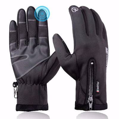 

Winter Gloves Touchscreen Waterproof Warm Winter Full Finger Gloves Outdoor Running Climbing Skiing Glove for Men Women