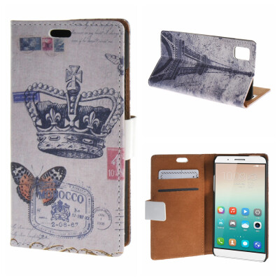 

MOONCASE Huawei Honor 7i ЧЕХОЛ ДЛЯ Flip Wallet Card Slot Stand Leather Folio Pouch /a14