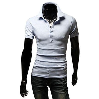 

Zogaa Mens POLO Shirt Fashion Short Sleeve
