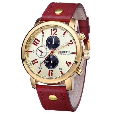 

CURREN Luxury Casual Men Watches Analog Military Sports Watch Quartz Male Wristwatches Relogio Masculino Montre Homme 8192