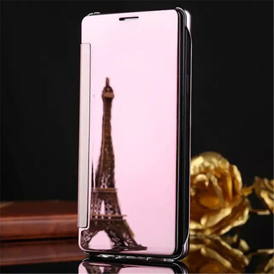 

Samsung Galaxy J5J7 2017 Luxury Mirror View Mirror PU Cover Flip Smart Clear Window Phone Case