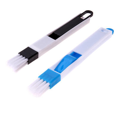 

Multipurpose Practical Window Door Keyboard Groove Cleaning Brush Cleaner Dustpan 2 In 1 Household Cleaning Tool Random Color