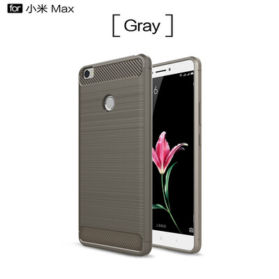 

For Xiaomi MAX Carbon Fiber Phone Cases Soft Anti-Knock Cover For Xiaomi MAX case