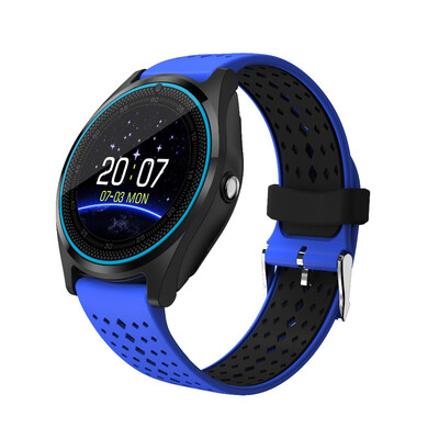

Smart Watch V9 Поддержка 2G SIM-карты TF Камера Спорт Здоровье MP3-музыка Часы для мужчин Smartwatch для Android и IOS