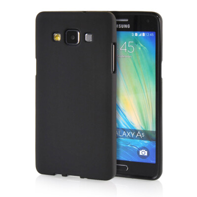 

MOONCASE Transparent Soft Flexible Silicone Gel TPU Skin Shell Back ЧЕХОЛ ДЛЯ Samsung Galaxy A5 Black