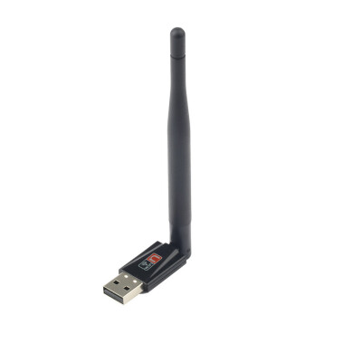 

Mini PC WIFI Adapter 150M W88 USB Antenna Wireless Computer Network Card Black